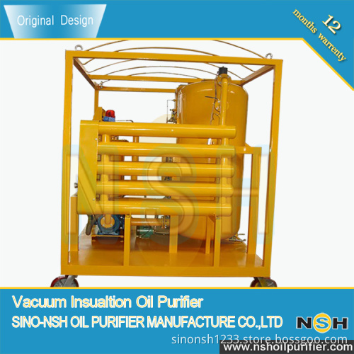 Double-Stage High-Efficiency Vacuum Insulation Oil Purifier